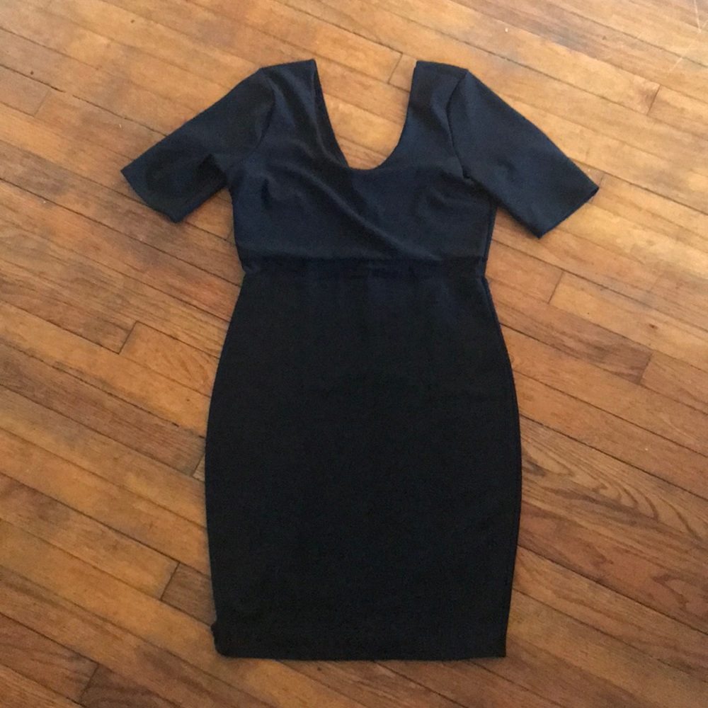 Black Midi Dress